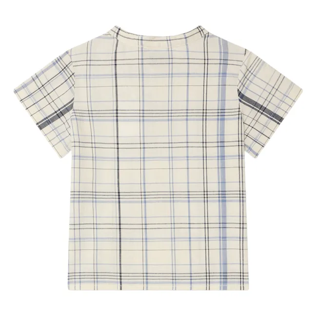 Chemise Cesari Carreaux | Ecru