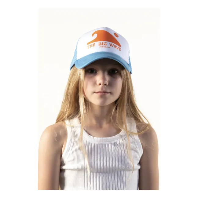 Bigwave Trucker Cap | Azure blue