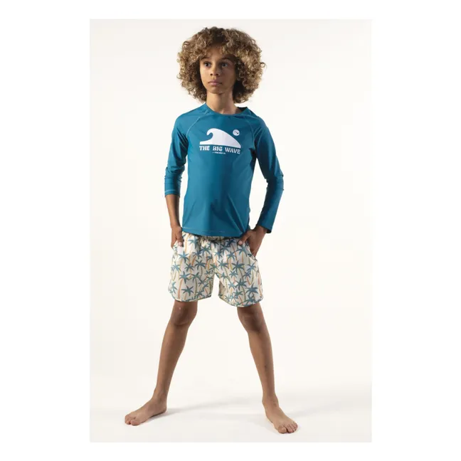 Camiseta Saco Bigwave con protección UV | Azul Pato