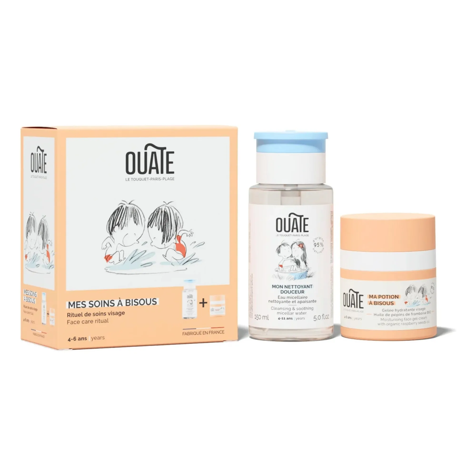 Ouate - Coffret découverte soin visage 4-6 ans (Ouate) - Couverture