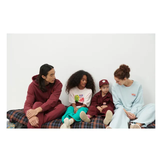 Collaboration American Vintage X Smallable - Veste Denim Spywood | Pourpre