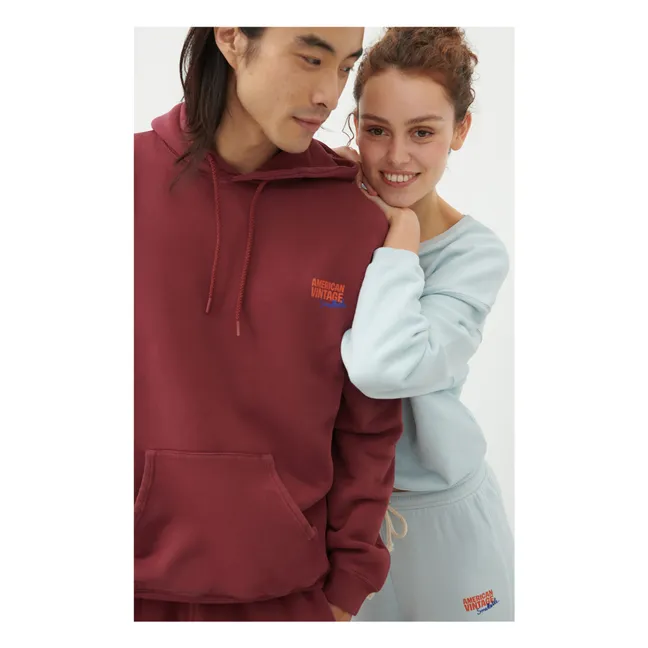 Colaboración de American Vintage X Smallable - Sudadera Izubird | Púrpura