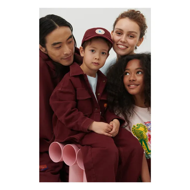 Colaboración de American Vintage X Smallable - Chaqueta vaquera Spywood | Púrpura