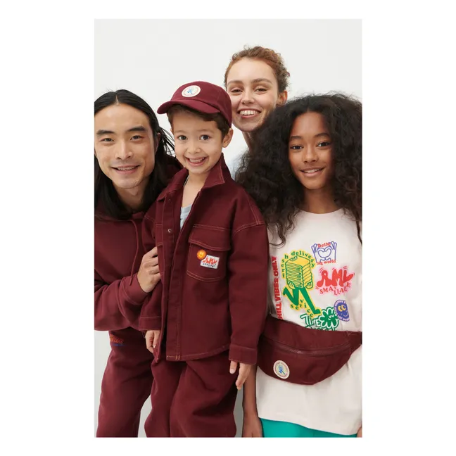 Collaboration American Vintage X Smallable - T-shirt Ykobow | Rose pâle