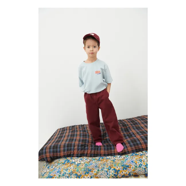 Collaboration American Vintage X Smallable - Jean Spywood | Pourpre