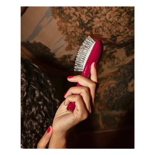 La Petite Brosse La Miracle N°4 - Detangling and Stimulating  | Cherry red