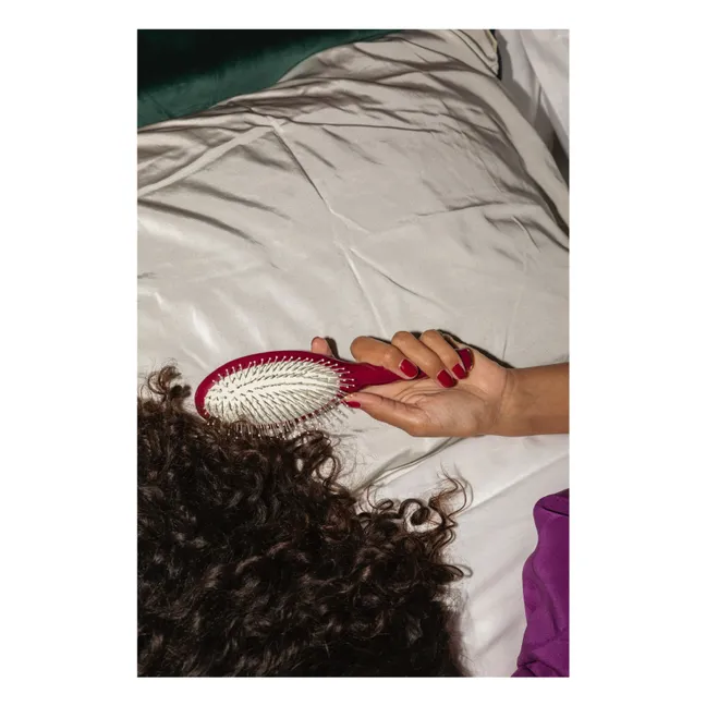 Brosse La Miracle N°4 - Detangling and Stimulating  | Cherry red