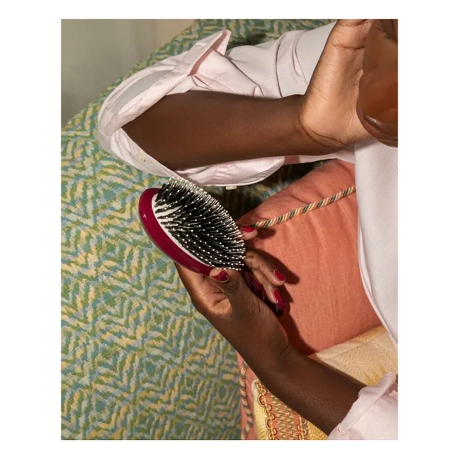 Brosse L'Indispensable Douceur N°3 - Sensitive scalp | Cherry red