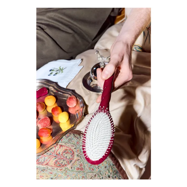 Brosse La Miracle N°4 - Desenredante y estimulante  | Rojo Cereza