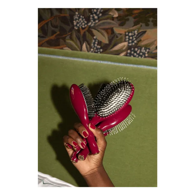 Brosse L'Indispensable Douceur N°3 - Sensitive scalp | Cherry red