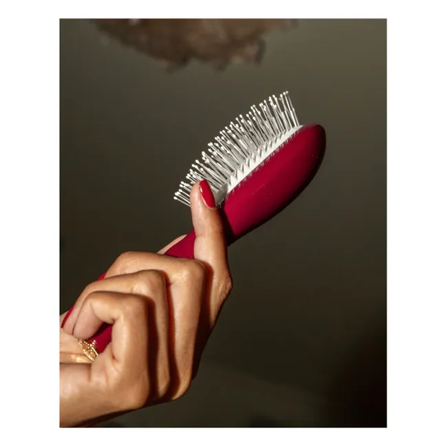 La Petite Brosse La Miracle N°4 - Detangling and Stimulating  | Cherry red