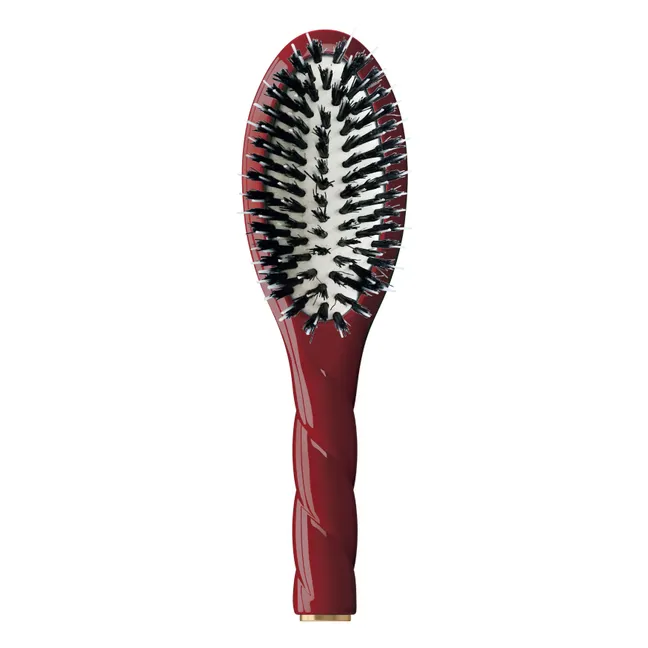La Petite Brosse L'Indispensable N°02 - Soin et Démêlage   | Rouge cerise
