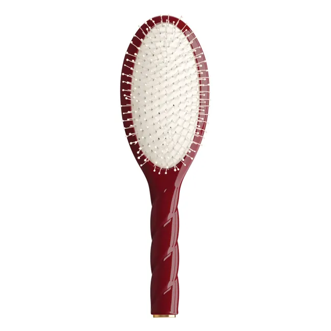 Brosse La Miracle N°4 - Démêlante et Stimulante  | Rouge cerise