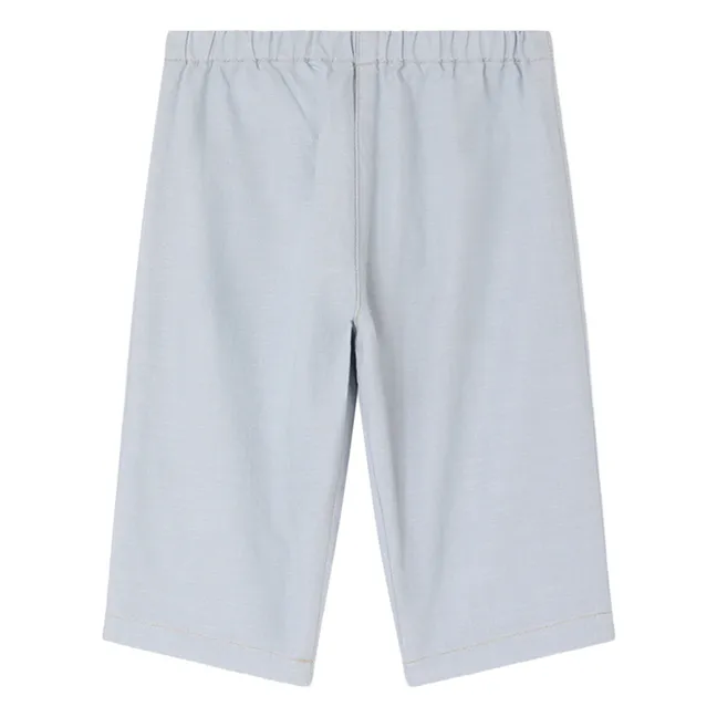 Pantalon Bandy Coton Bio | Bleu ciel