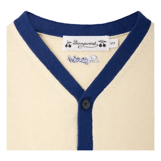 Cardigan Tahiel Coton Bio | Crème