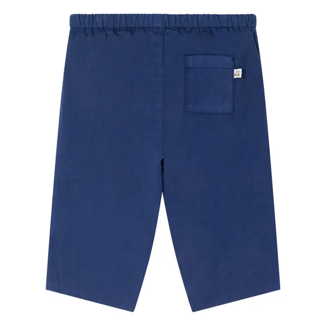 Pantalon Dandy Coton Bio | Bleu indigo