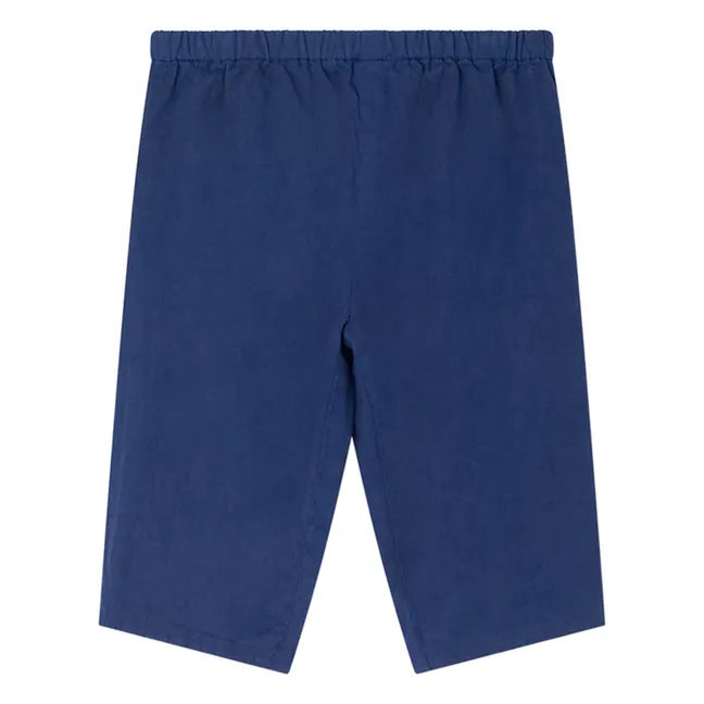 Pantalon Dandy Coton Bio | Bleu indigo