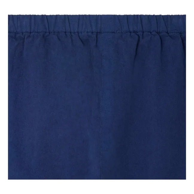 Pantalon Dandy Coton Bio | Bleu indigo