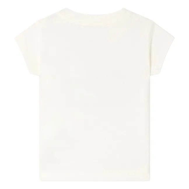 Tom T-shirt Organic cotton | Cream