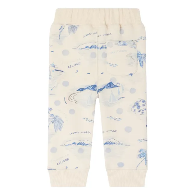 Bram Ile organic cotton joggers | Ecru