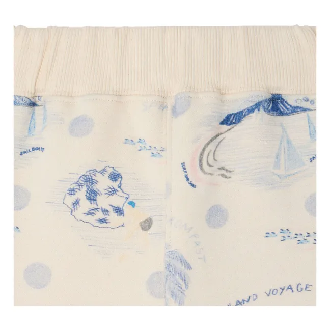 Jogger Bram Ile Coton Bio | Ecru