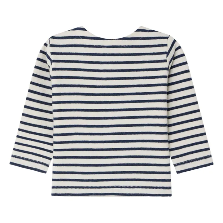 Camiseta Swirl de algodón orgánico | Azul índigo- Imagen del producto n°1