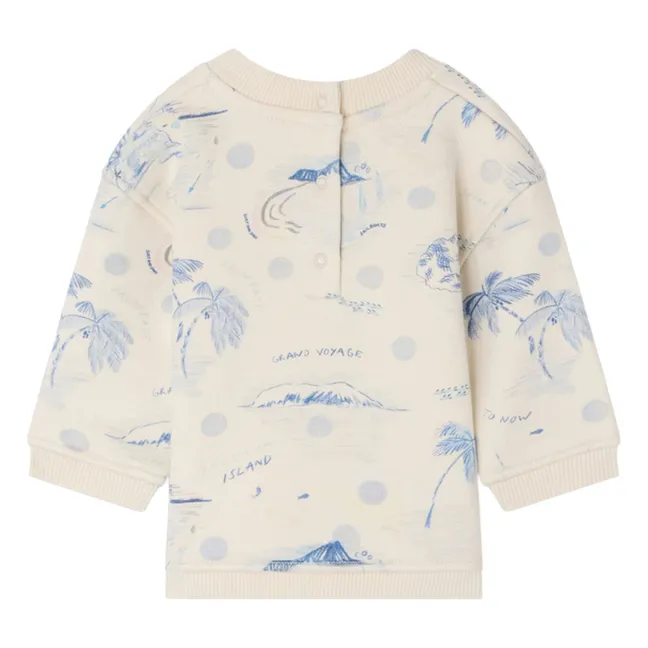 Sudadera de algodón orgánico Dady Ile | Crudo