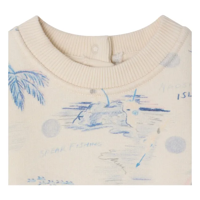 Sweat Dady Ile Coton Bio | Ecru