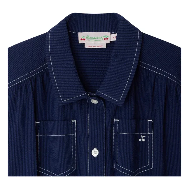 Jumpsuit Denim Lania Bio-Baumwolle | Indigoblau