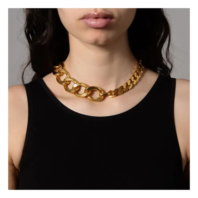 Exclusivo de Perrine Taverniti x Smallable - Collar Babylone | Dorado