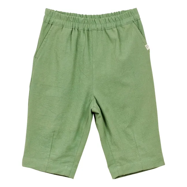 Pantalon Uni Bébé | Vert kaki