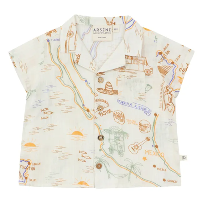 Camisa de voile México | Crudo