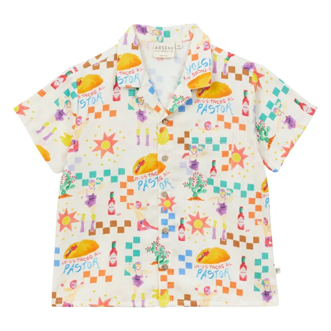 Chemise Mexico Popeline | Ecru