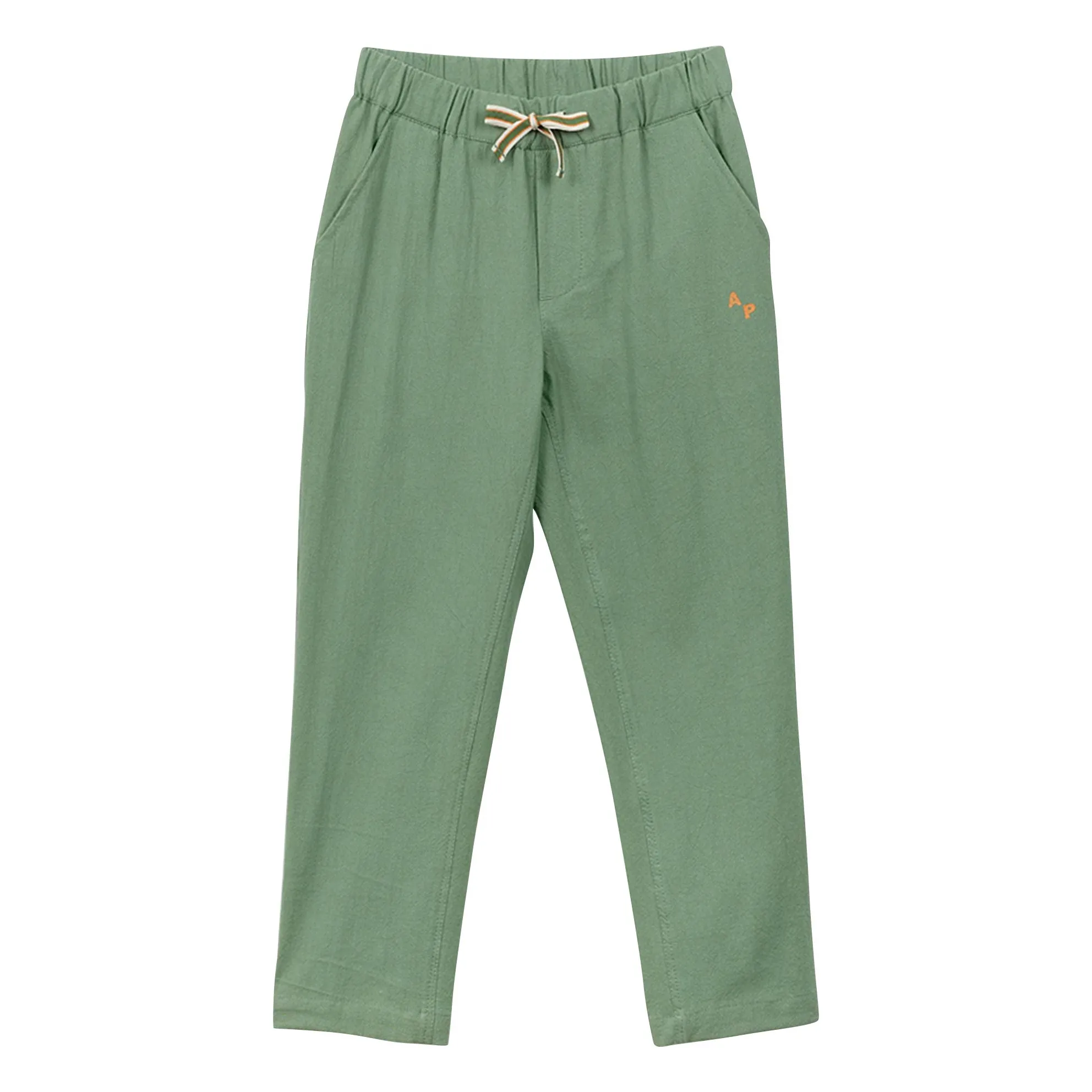 Arsène Et Les Pipelettes Khaki Plain Pants