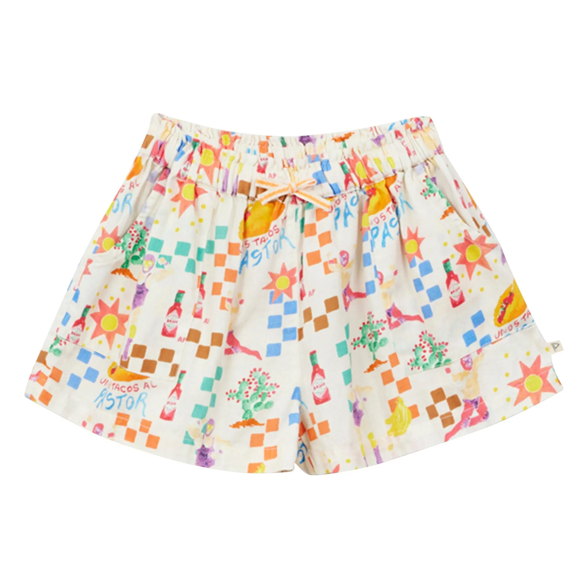 Short Pastor Popeline | Ecru- Image produit n°0