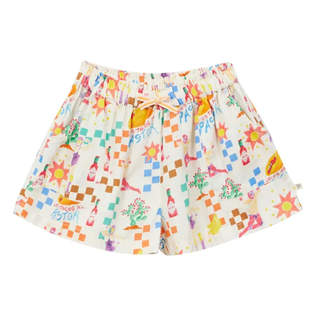 Pantalones cortos Pastor Popeline | Crudo