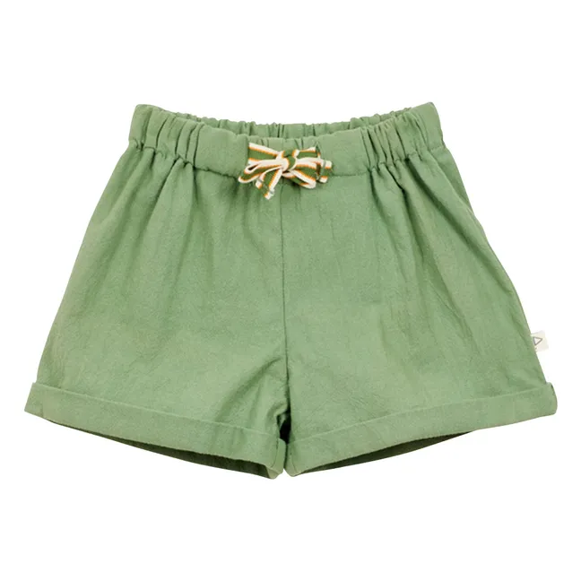 Pantalones cortos lisos | Verde Kaki