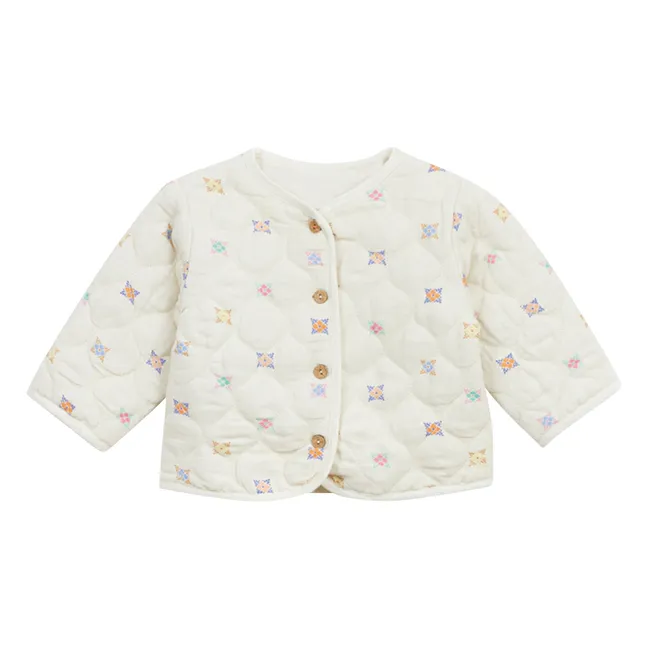 Chaqueta de gasa de lino | Crudo