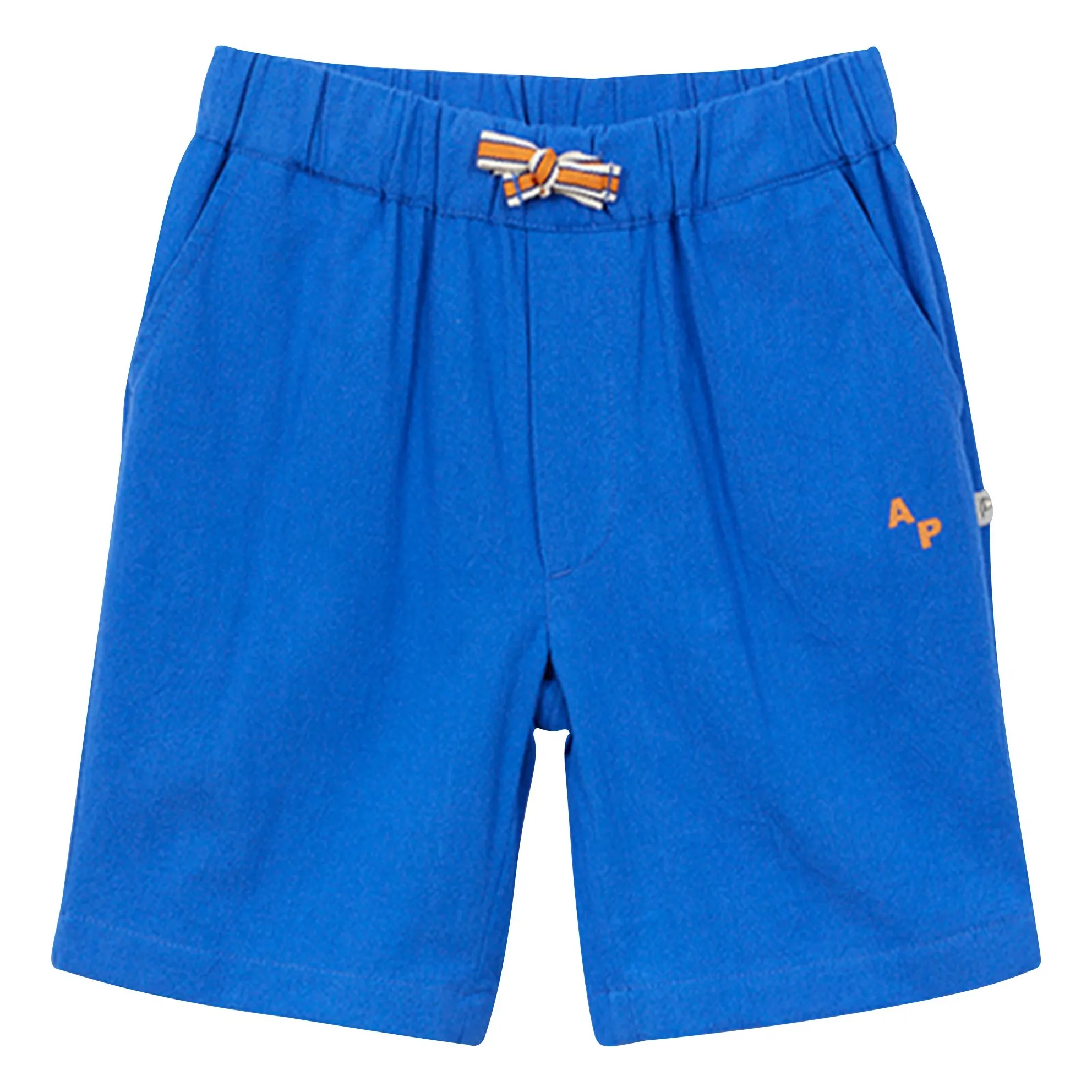 Arsène Et Les Pipelettes Azure Blue Bermuda Uni