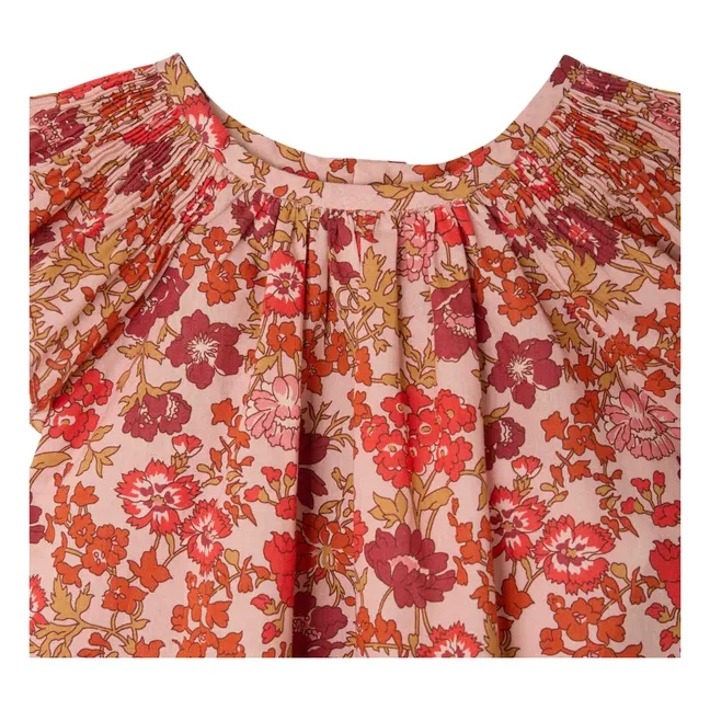 Carmella Fleurie organic cotton dress | Dusty Pink