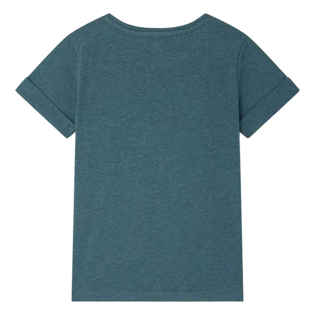 T-shirt Cyana Coton Bio | Vert émeraude