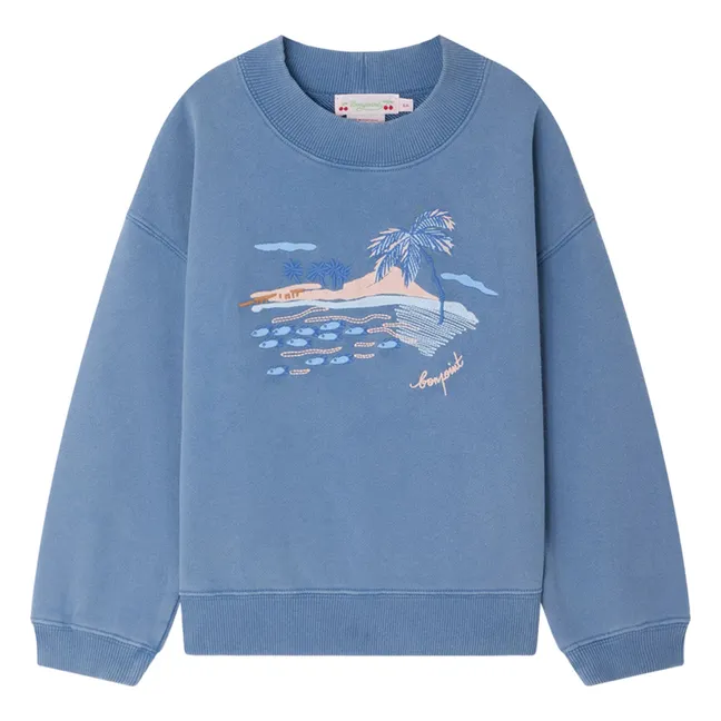 Sweat Lika | Bleu azur