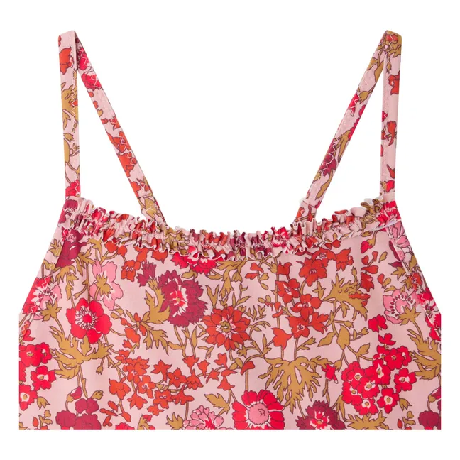 Traje de baño Laika Fleuri Fibras recicladas | Rosa Viejo
