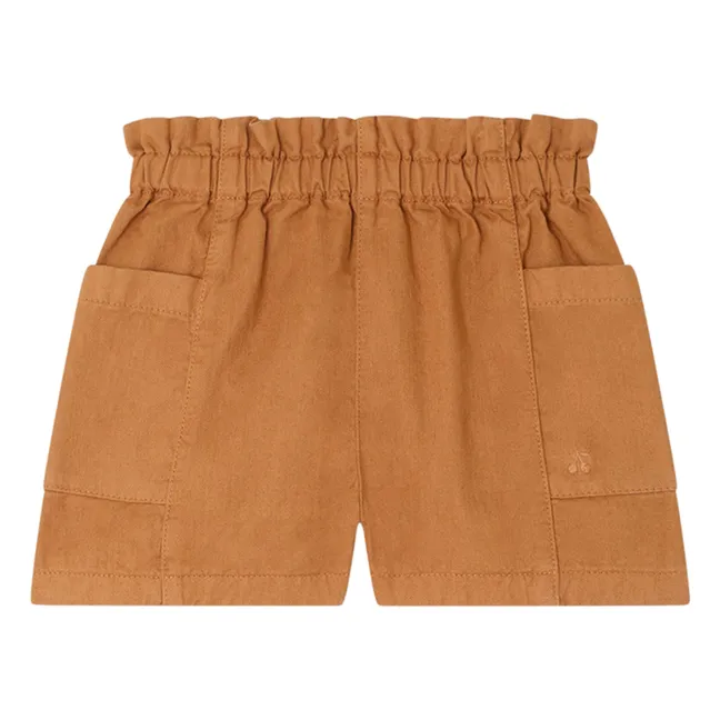 Short Nougat Coton Bio | Camel