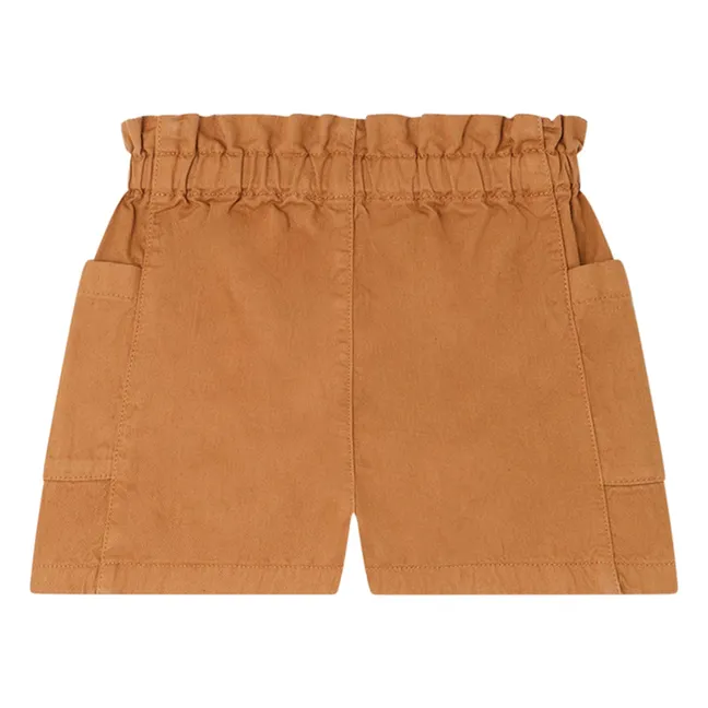 Short Nougat Coton Bio | Camel