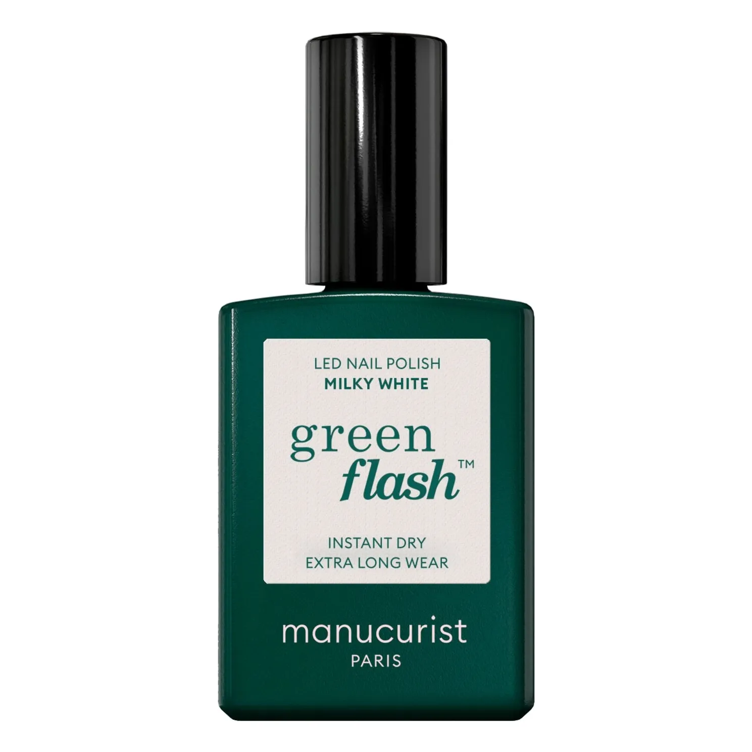 Manucurist - Vernis à ongles semi-permanent Green Flash Milky White - 15 ml (Manucurist) - Couverture