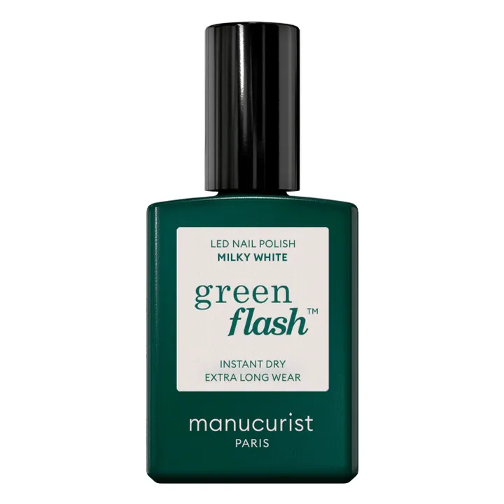 Manucurist - Manucurist - Vernis à ongles semi-permanent Green Flash Milky White - 15 ml