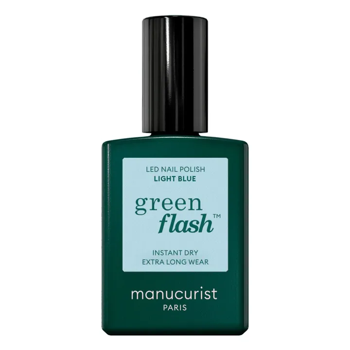 Manucurist - Manucurist - Vernis à ongles semi-permanent Green Flash Light Blue - 15 ml