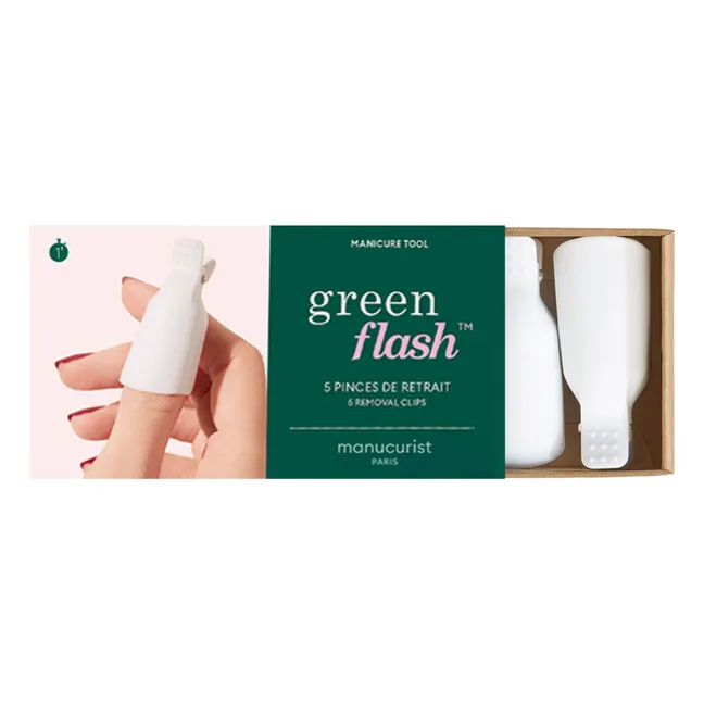 Green Flash Gel Removal Clips