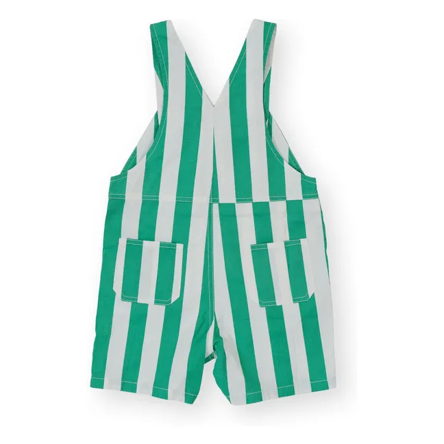 Peto corto a rayas | Verde